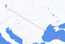 出发地 土耳其出发地 锡诺普目的地 德国莱比锡的航班
