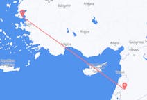 Flights from Damascus to Mytilene