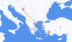 Flyrejser fra Sarajevo til Dalaman