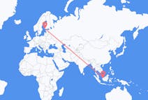 Flights from Kuching, Malaysia to Turku, Finland