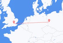 Flights from London, England to Zielona Góra, Poland
