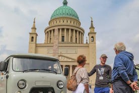 Visite privée de la ville de Potsdam dans une authentique camionnette vintage
