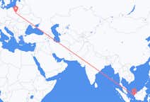印度尼西亚出发地 坤甸飞往印度尼西亚目的地 华沙的航班
