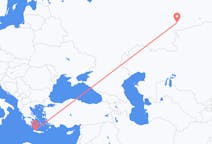 Flights from Chelyabinsk, Russia to Chania, Greece