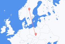 Flights from Kraków, Poland to Sveg, Sweden