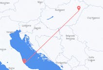 Flyreiser fra Debrecen, Ungarn til Pescara, Italia