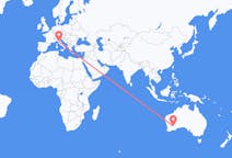 Flyrejser fra Kalgoorlie, Australien til Firenze, Italien