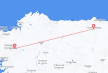 Flyg från Asturien till Santiago de Compostela (regionhuvudort)