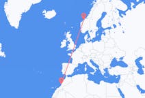 Flights from Agadir, Morocco to Kristiansund, Norway