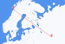 Voli dalla città di Čeboksary per Bodø
