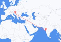 Flyreiser fra Mumbai, til Banja Luka