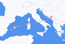 Flights from Tivat, Montenegro to Palma de Mallorca, Spain