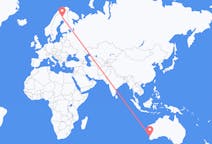 Flights from Perth, Australia to Pajala, Sweden