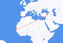 Flights from Dakar to Adıyaman