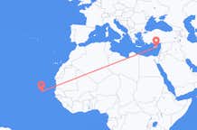 Flyrejser fra Praia til Larnaca