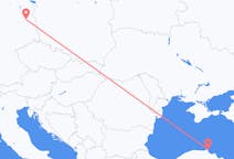 Flyreiser fra Sinop, Tyrkia til Berlin, Tyskland