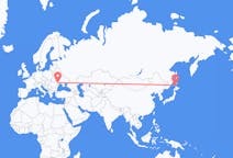 Flyg från Wakkanai, Japan till Chișinău, Moldavien