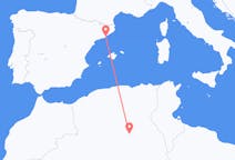 Flights from Ouargla, Algeria to Barcelona, Spain