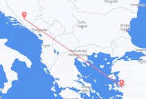 Flug frá Izmir, Tyrklandi til Mostar, Bosníu og Hersegóvínu