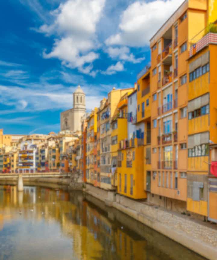 Flights from the city of Girona, Spain to Europe