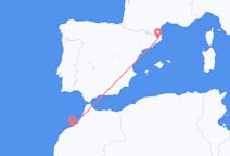 Flyreiser fra Casablanca, Marokko til Girona, Spania