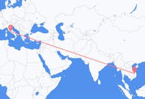 Flyreiser fra Pleiku, Vietnam til Roma, Italia