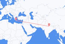 Flyreiser fra Lucknow, India til Khania, Hellas