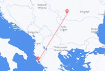 Flyg från Craiova, Rumänien till Korfu, Grekland