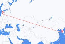 Flyrejser fra Gwangju til Riga