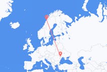 Рейсы из Кишинёв, Молдова в Будё, Норвегия