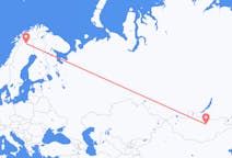 Flights from Ulaanbaatar, Mongolia to Kiruna, Sweden
