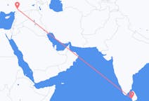 Flights from Colombo, Sri Lanka to Kahramanmaraş, Turkey