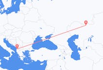 Flyg från Aqtöbe, Kazakstan till Tirana, Albanien