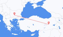 Lennot Bingölistä, Turkki Plovdiviin, Bulgaria