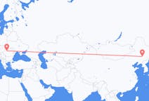 Flyreiser fra Changchun, Kina til Cluj-Napoca, Romania