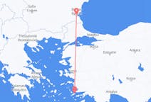 ギリシャのから コス島、ブルガリアのへ ブルガスフライト
