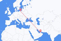 Flights from Dubai, United Arab Emirates to Gdańsk, Poland