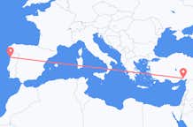 Vluchten van Adana naar Porto