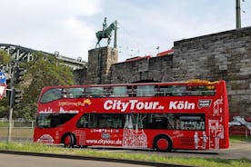 Bytur Köln i en dobbeltdækkerbus