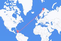 Flights from Santa Marta, Colombia to Kiruna, Sweden