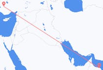 Flyrejser fra Muscat til Konya