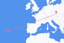 Vluchten van Brno, Tsjechië naar Ponta Delgada, Portugal