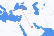 Flyrejser fra Riyadh til Samsun
