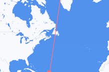出发地 法国皮特尔角目的地 格陵兰努克的航班