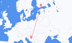 Flyrejser fra Banja Luka, Bosnien-Hercegovina til Helsinki, Finland