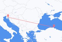 Flights from Sinop to Rijeka