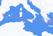 ตั๋วเครื่องบินจากเมืองบาเลนเซียไปยังเมืองPlaka, Milos