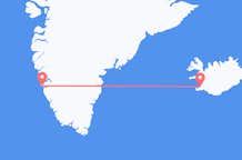 Flyrejser fra Nuuk, Grønland til Reykjavík, Island