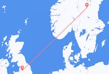 Flights from Sveg, Sweden to Manchester, the United Kingdom