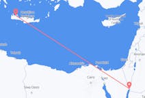 Flyreiser fra Eilat, Israel til Khania, Hellas